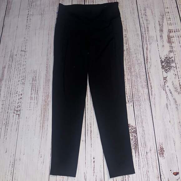 CALIA Pants - CALIA Black High-Rise Athletic Leggings with Side Pockets Size Medium